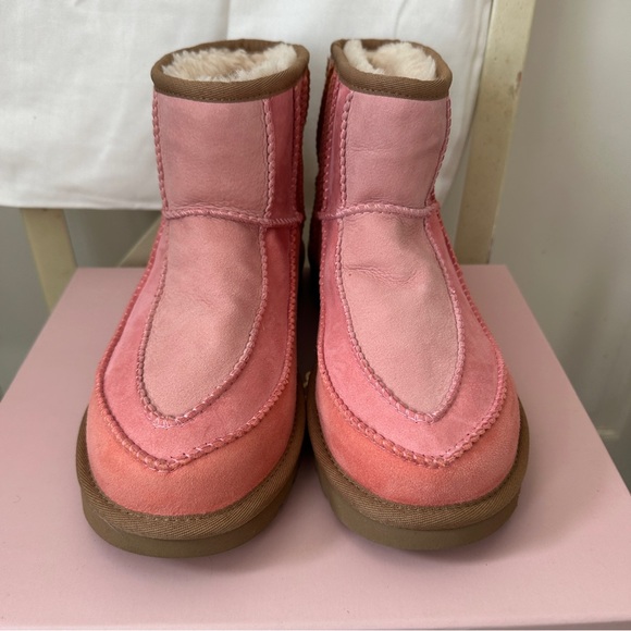 NIB Ugg x Tschabalala self classic repeated mini, pink 8US, 39EU - Picture 6 of 12